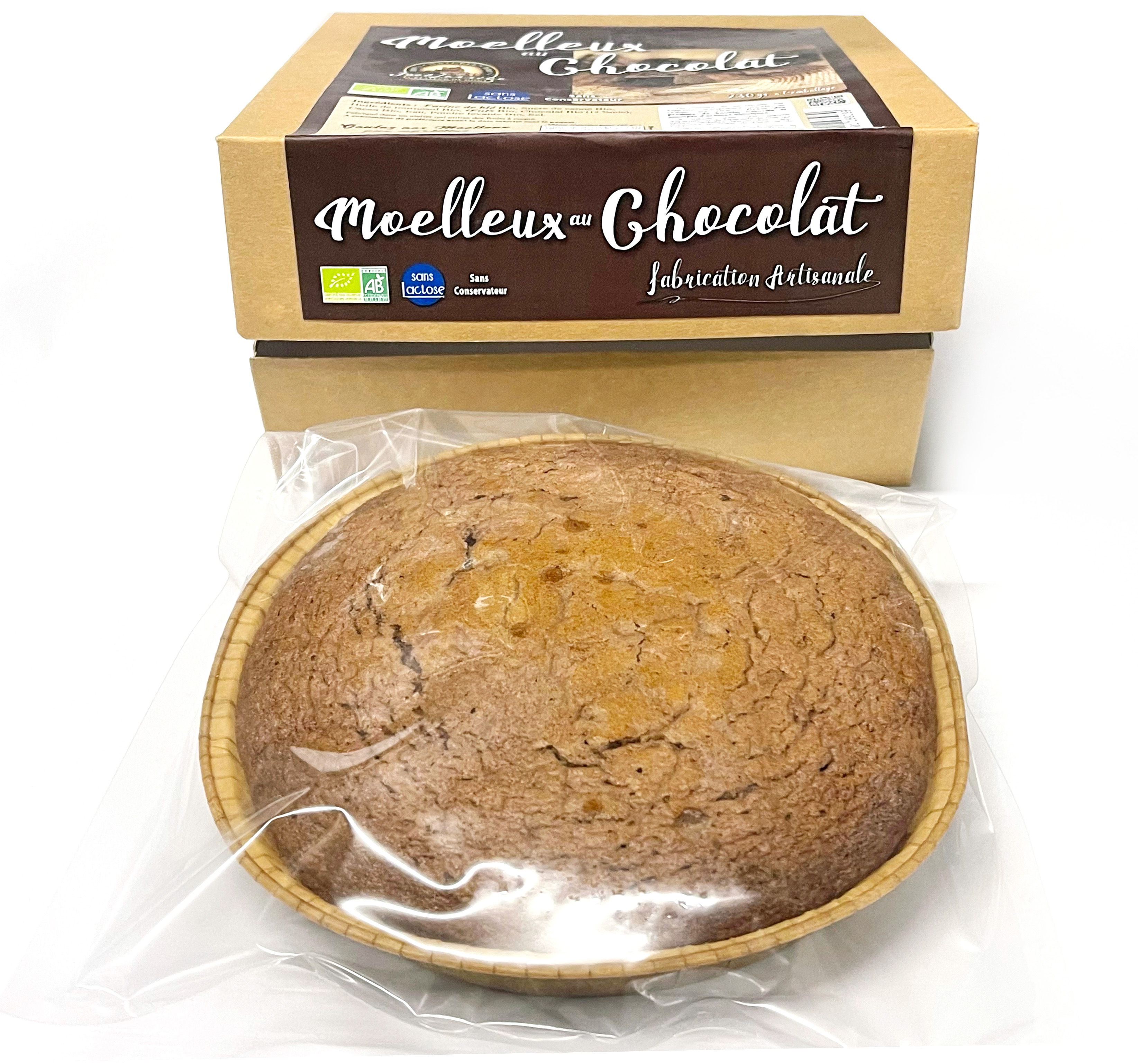 Moelleux bio au chocolat